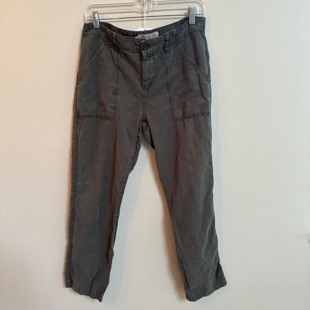 Cotelac French Designer Pants | French Size 2 (US 8) | Vintage-Inspired